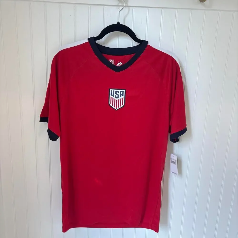 Adidas usa soccer jersey size